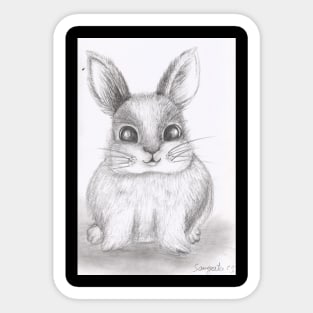 bunny rabbit Sticker